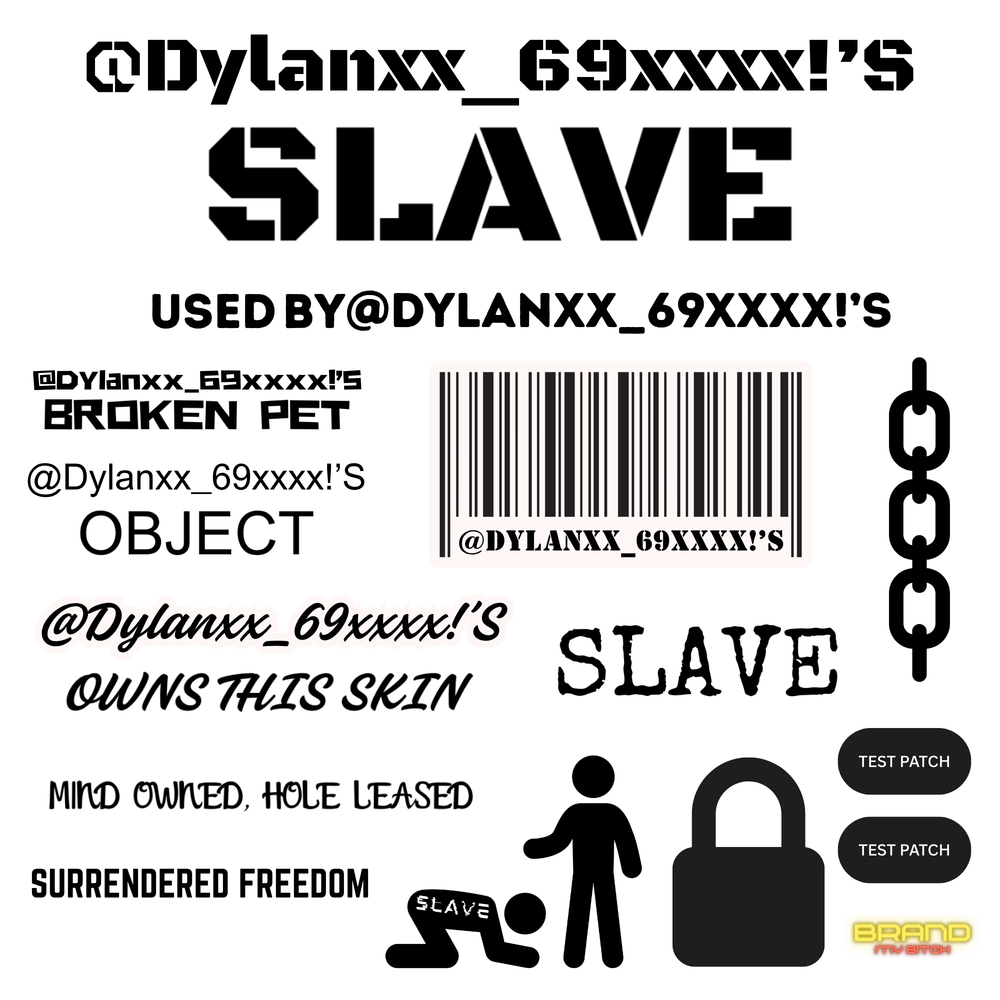 MARKED SLAVE Marking Pack