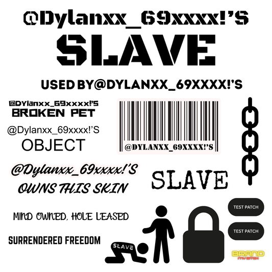 MARKED SLAVE Marking Pack