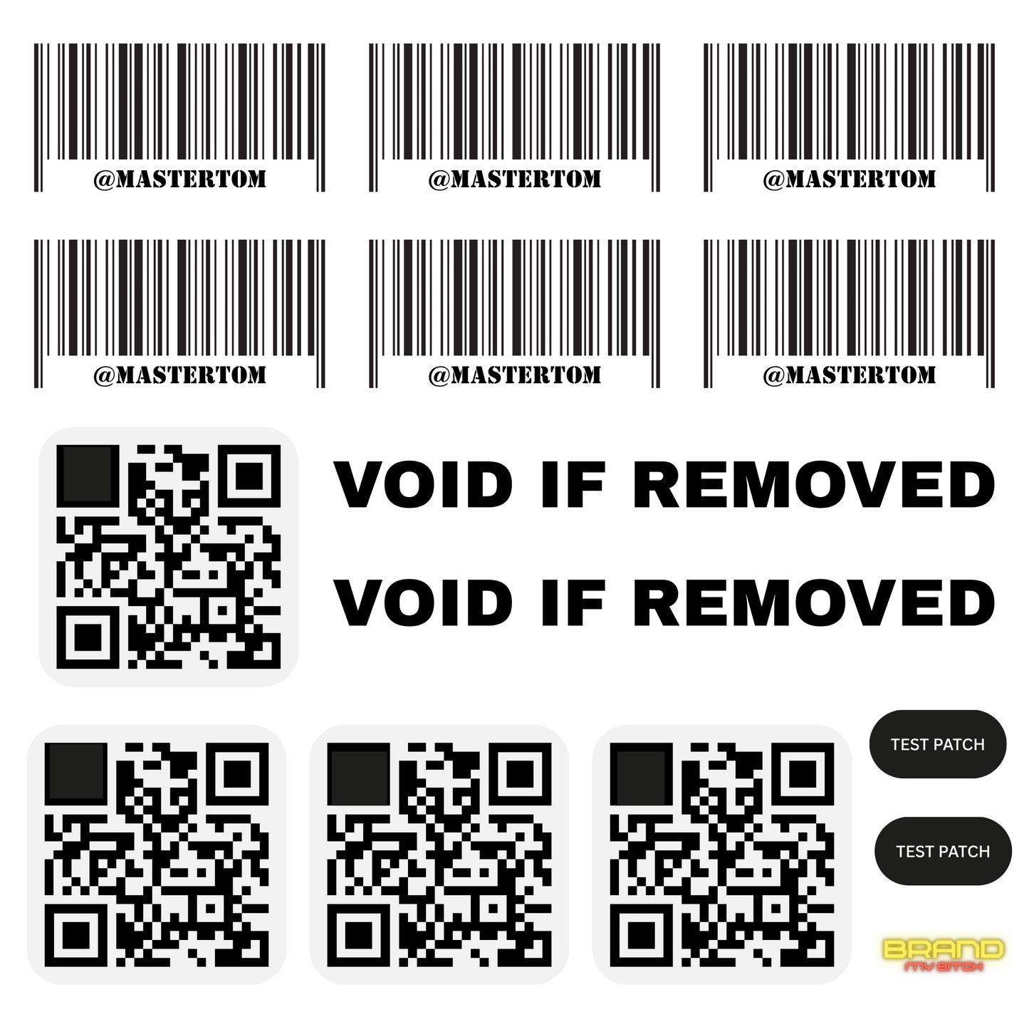 SCAN ME, OWNED Marking Pack